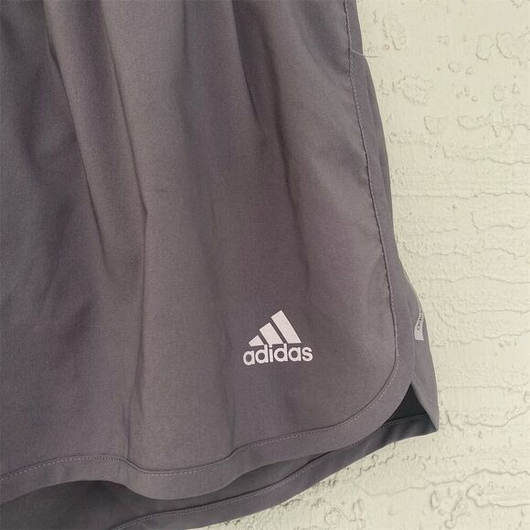 Adidas Women's Energy Running Shorts Gray Size M Activewear - Picture 3 of 6